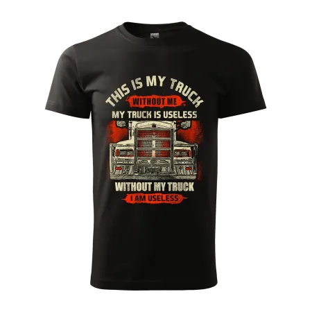 Pánské tričko pro kamioňáky This is my truck