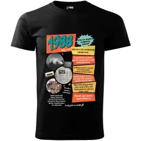 Pánské tričko k narozeninám 1988