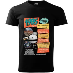 Pánské tričko k narozeninám 1985