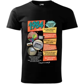 Pánské tričko k narozeninám 1984