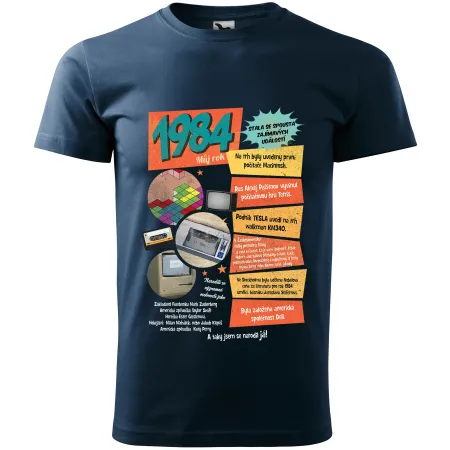 Pánské tričko k narozeninám 1984