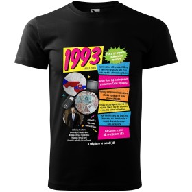 Pánské tričko k narozeninám 1993