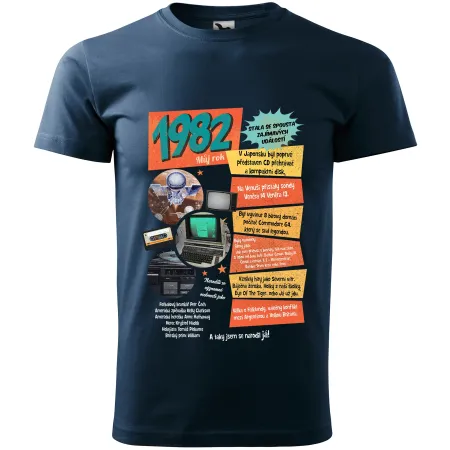 Pánské tričko k narozeninám 1982