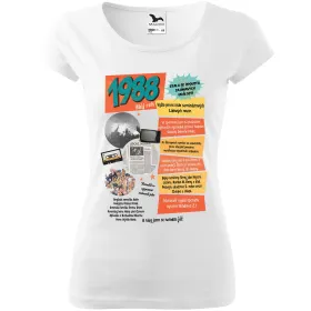 Dámské tričko k narozeninám 1988