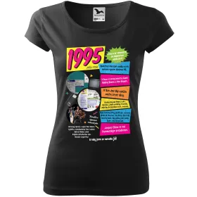 Dámské tričko k narozeninám 1995