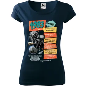 Dámské tričko k narozeninám 1983