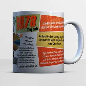 Hrnek k narozeninám 1978