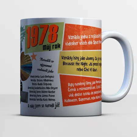 Hrnek k narozeninám 1978