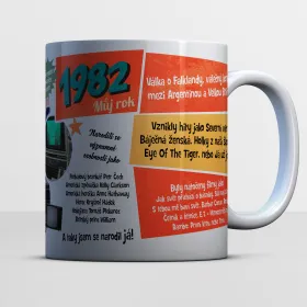 Hrnek k narozeninám 1982