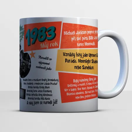 Hrnek k narozeninám 1983