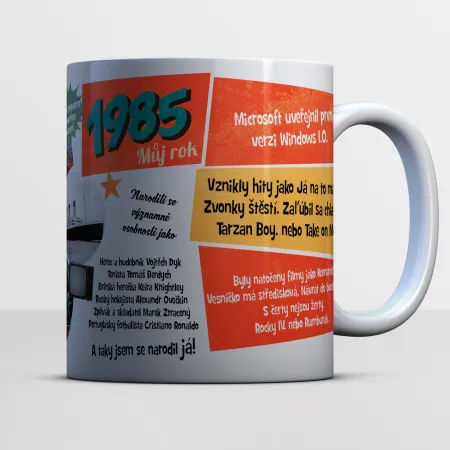 Hrnek k narozeninám 1985