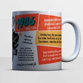 Hrnek k narozeninám 1986
