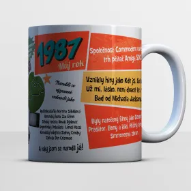 Hrnek k narozeninám 1987