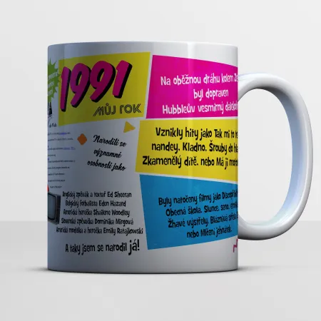 Hrnek k narozeninám 1991