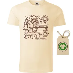 Pánské tričko Adventure 2 - GOTS