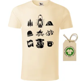 Pánské tričko Camp ICO - GOTS