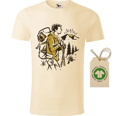 Pánské tričko Hiker - GOTS