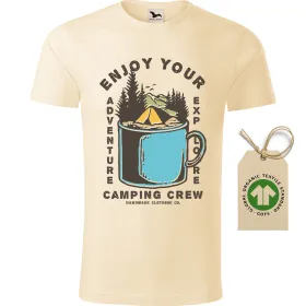 Pánské tričko Outdoor Hrnek - GOTS