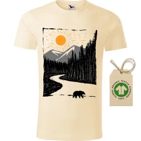 Pánské tričko Wild - GOTS