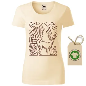 Dámské tričko Beautiful nature - GOTS