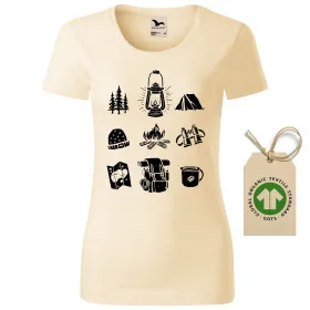Dámské tričko Camp ICO - GOTS