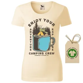 Dámské tričko Outdoor Hrnek - GOTS