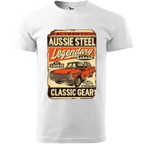 Pánské tričko Aussie steel