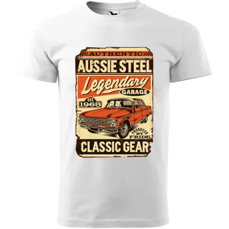 Pánské tričko Aussie steel