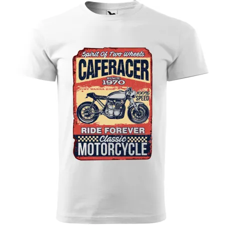 Pánské tričko Cafe Racer motorcycle