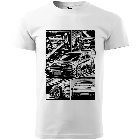 Pánské tričko EVO X detail