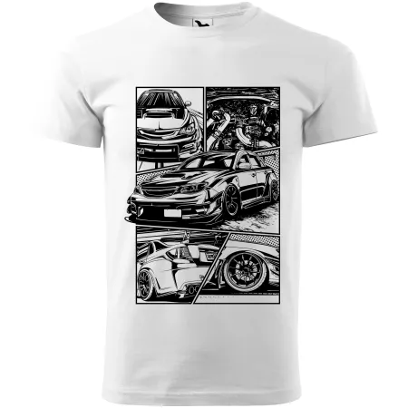 Pánské tričko WRX STI detail