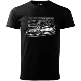 Pánské tričko Toyota Supra detail