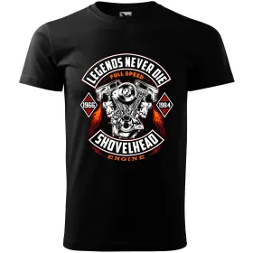 Pánské tričko Legends never die