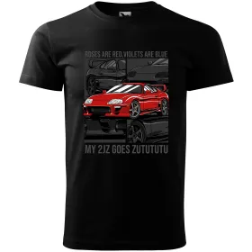 Pánské tričko Toyota Supra poems