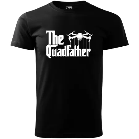 Tričko pro dronaře The Quadfather