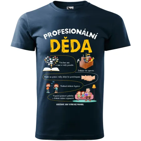 Pánské tričko profesionální Děda