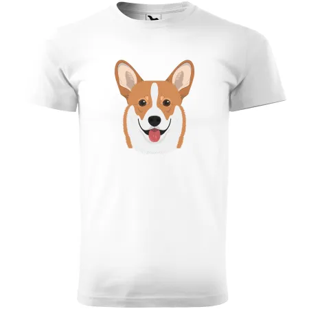 Pánské tričko Welsh corgi pembroke