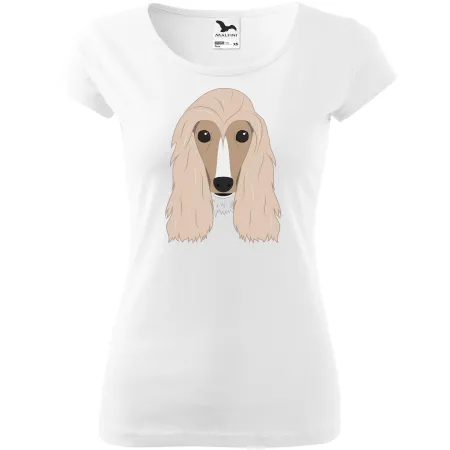 Dámské tričko Afghánský chrt