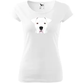 Dámské tričko Argentinská doga