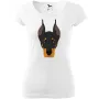 Dámské tričko Dobrman