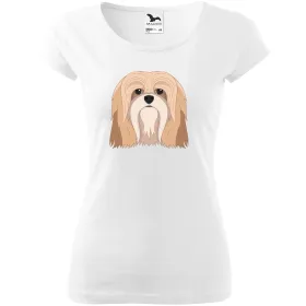 Dámské tričko Lhasa apso