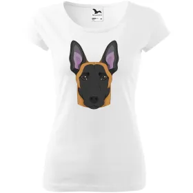 Dámské tričko Malinois - Belgický ovčák