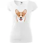 Dámské tričko Welsh corgi pembroke