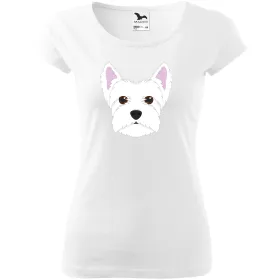 Dámské tričko West highland white teriér