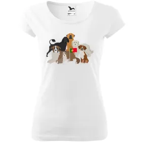 Dámské tričko Psí plemena - Portugalsko