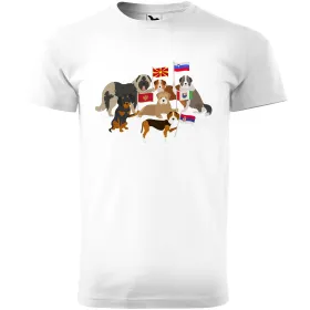 Pánské tričko Psí plemena - Balkán