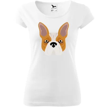 Dámské tričko Francouzský buldoček 1