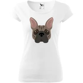 Dámské tričko Francouzský buldoček 3