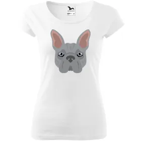 Dámské tričko Francouzský buldoček 4