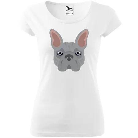 Dámské tričko Francouzský buldoček 4